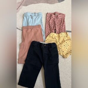 Kids Colorful Leggings Set